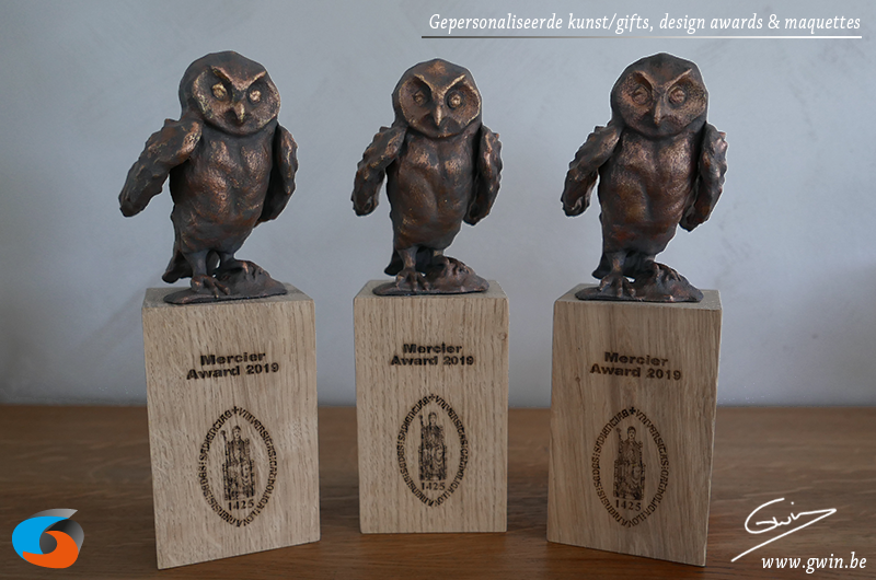 Ontwerp van gepersonaliseerde kunst, award & Co